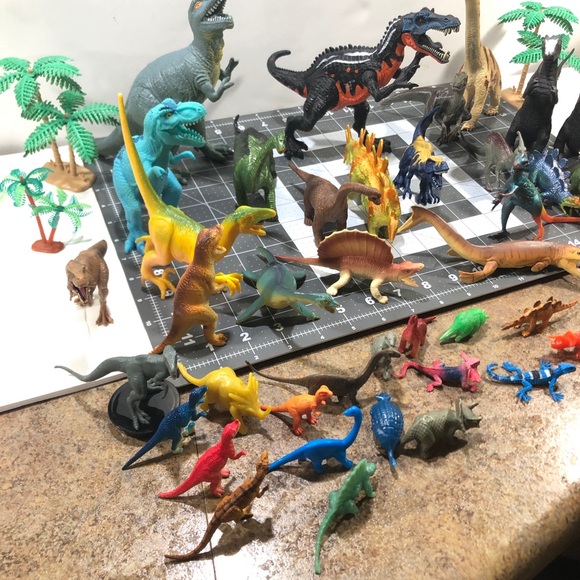 Lot of 49 Dinosaurs Chap Mei Schlieich Papp Tyrannosaurus Flying Dragon 90’s 2YK - Picture 10 of 10